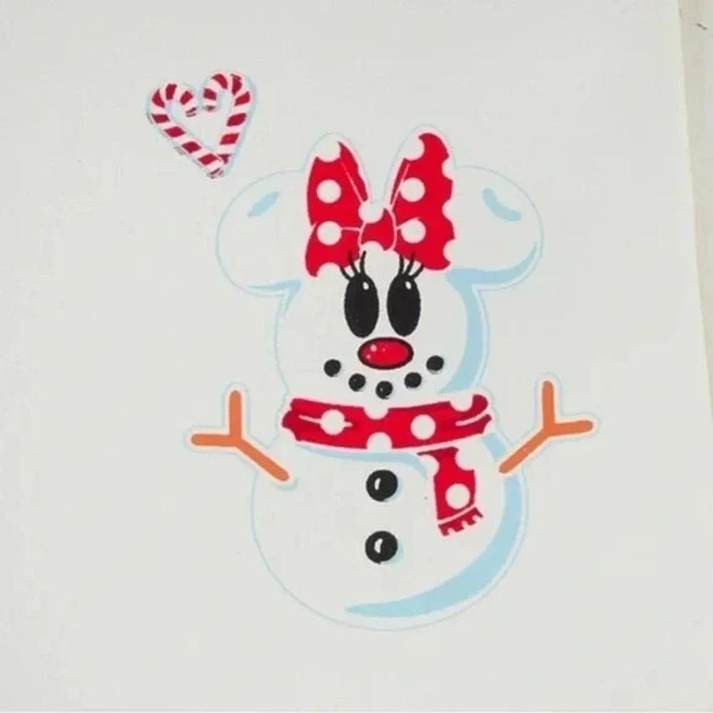 Loungefly Disney Mickey Mouse Sequin Snowman Mini Backpack‎ Exclusive